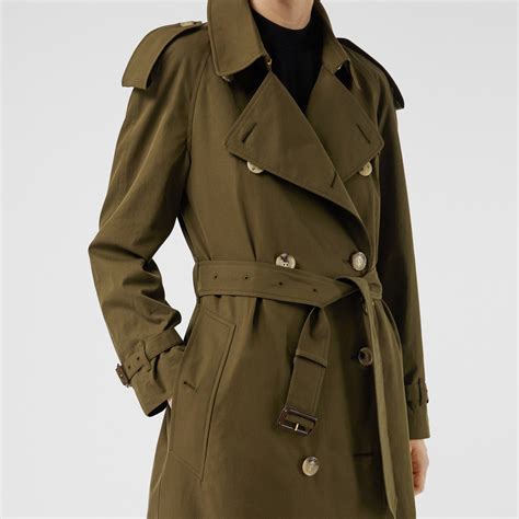 burberry trenchcoat damen khaki|burberry heritage trench coat.